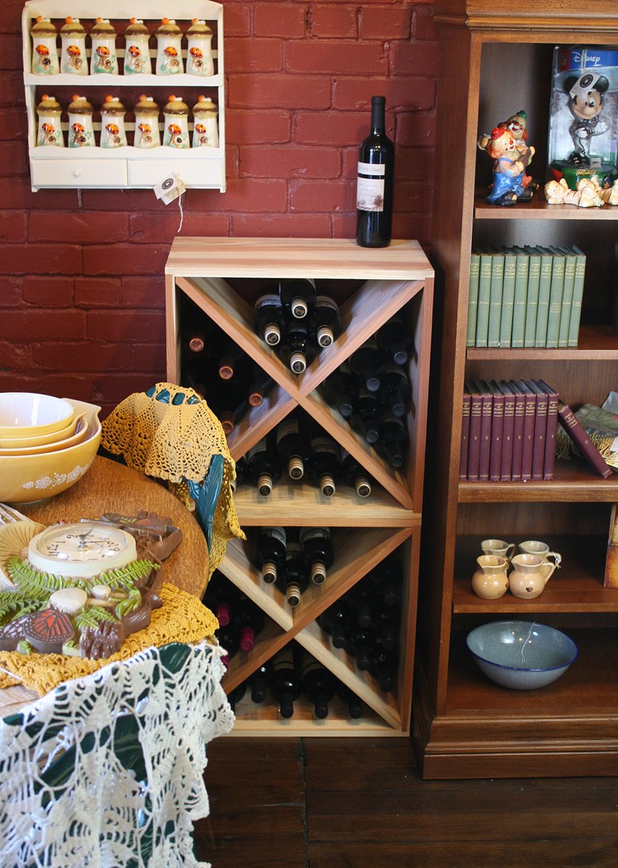 Creekside 24 Bottle Stackable Wine Cubes (Set of 2), 12