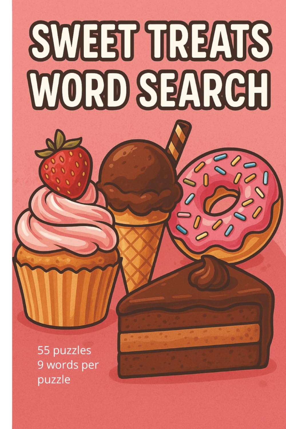 Sweet Treat Word Search: word search puzzle book (word search book)