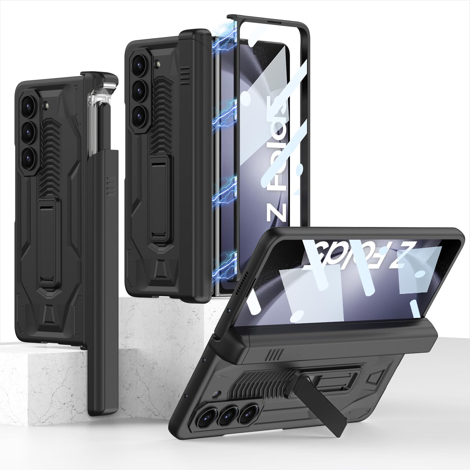 ケース Galaxy Z Fold5 /W24,手帳型 強化ガラス 磁気ヒンジ Amazon.co.jp: ケース Galaxy Z Fold5/W24,手帳型 強化ガラス