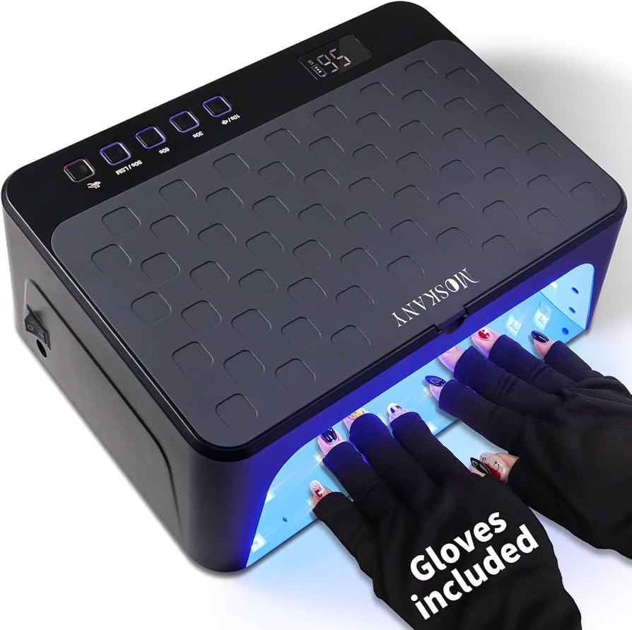 Amazon | MOSKANY コードレス UV LED ネイルランプ Lサイズ ジェル