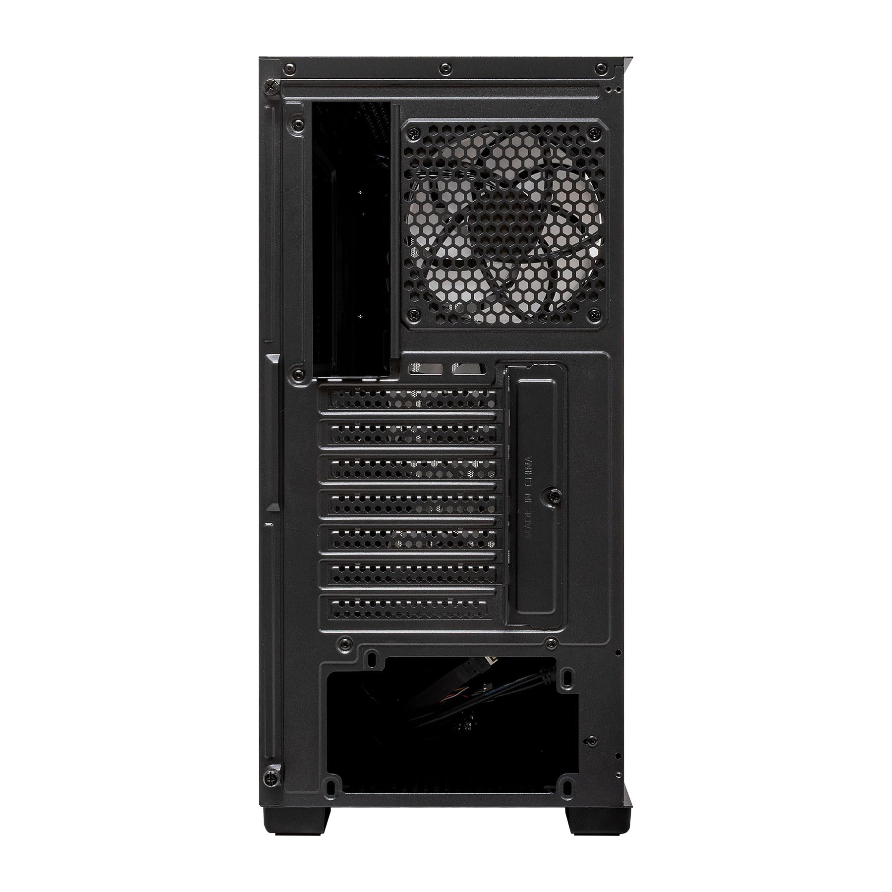 UNYKAch Caja ATX Revelat Mesh Black – Torre Gaming con 4 Ventiladores ARGB, USB 3.0 & USB C Gen2, Lateral de Cristal Templado, Soporta Tarjetas gráficas hasta 425 mm y refrigeración líquida 360 mm