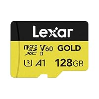 Lexar GOLD Micro SD 128GB, Scheda microSDXC UHS-II