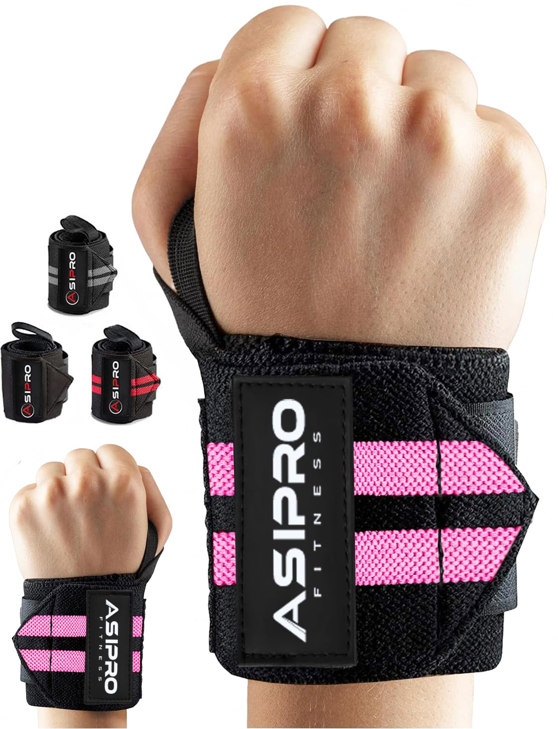 Wrist Straps Weightlifting for Men and Women Wrist Wraps Weightlifting for Bodybuilding & Strength Training Wrist Brace Gym Weight Lifting Straps Wrist Support Gym Straps WДightlifting