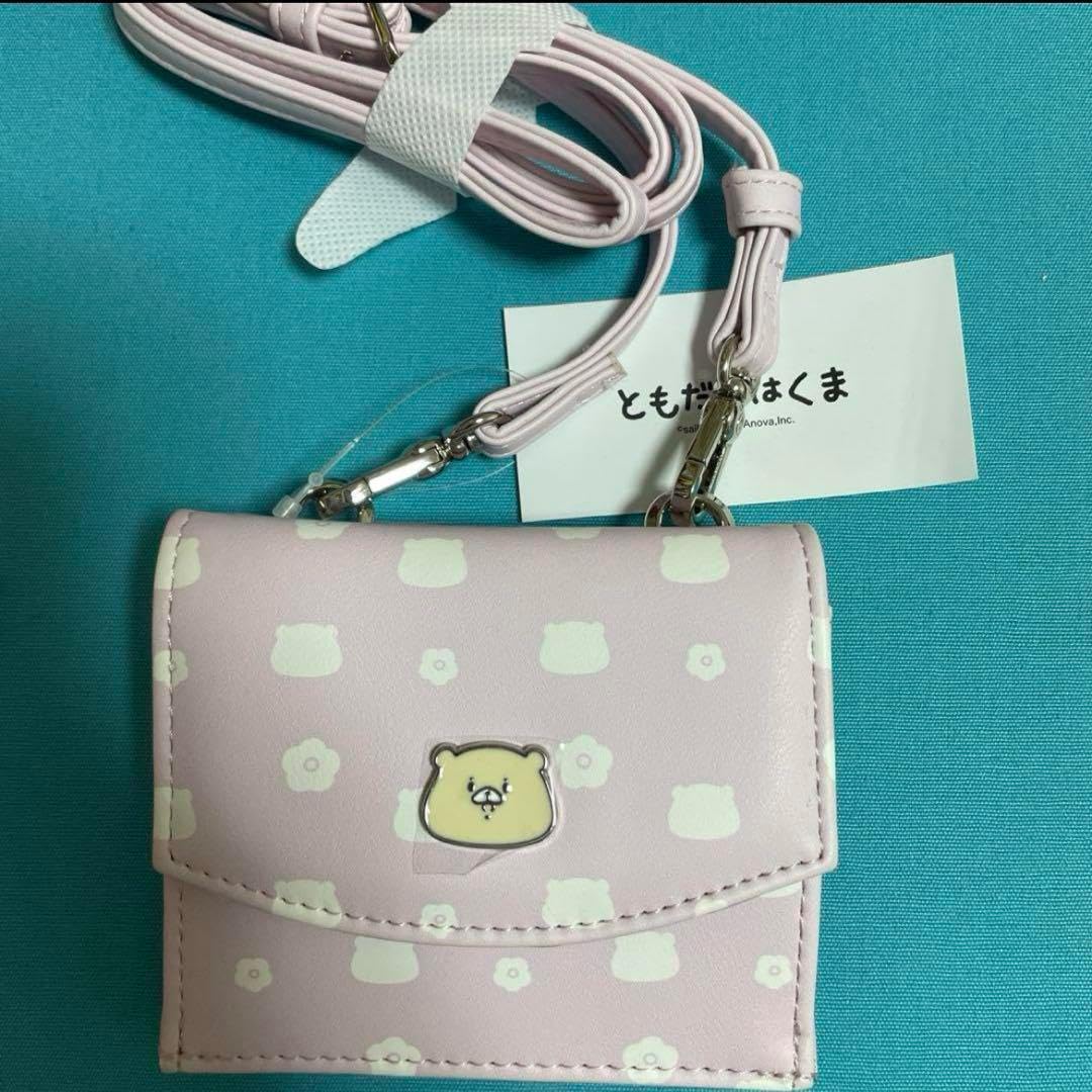 ともだちはくま　合皮ウォレット ともだちはくま 合皮ウォレット ともだちはくま 合皮ウォレット