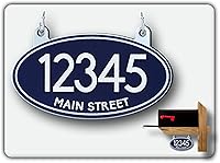 Vista 22 de Letrero reflectante para colgar en buzón de correo, doble cara