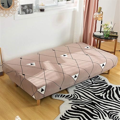 Vista 174 de Funda estampada para futón, fundas elásticas para sofá cama, tamaño matrimonial, individual, queen, sin brazos, fundas protectoras con parte Youmeng