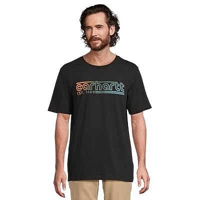 Carhartt Relaxed Fit Lightweight Short Sleeve Logo Graphic T Shirt Men