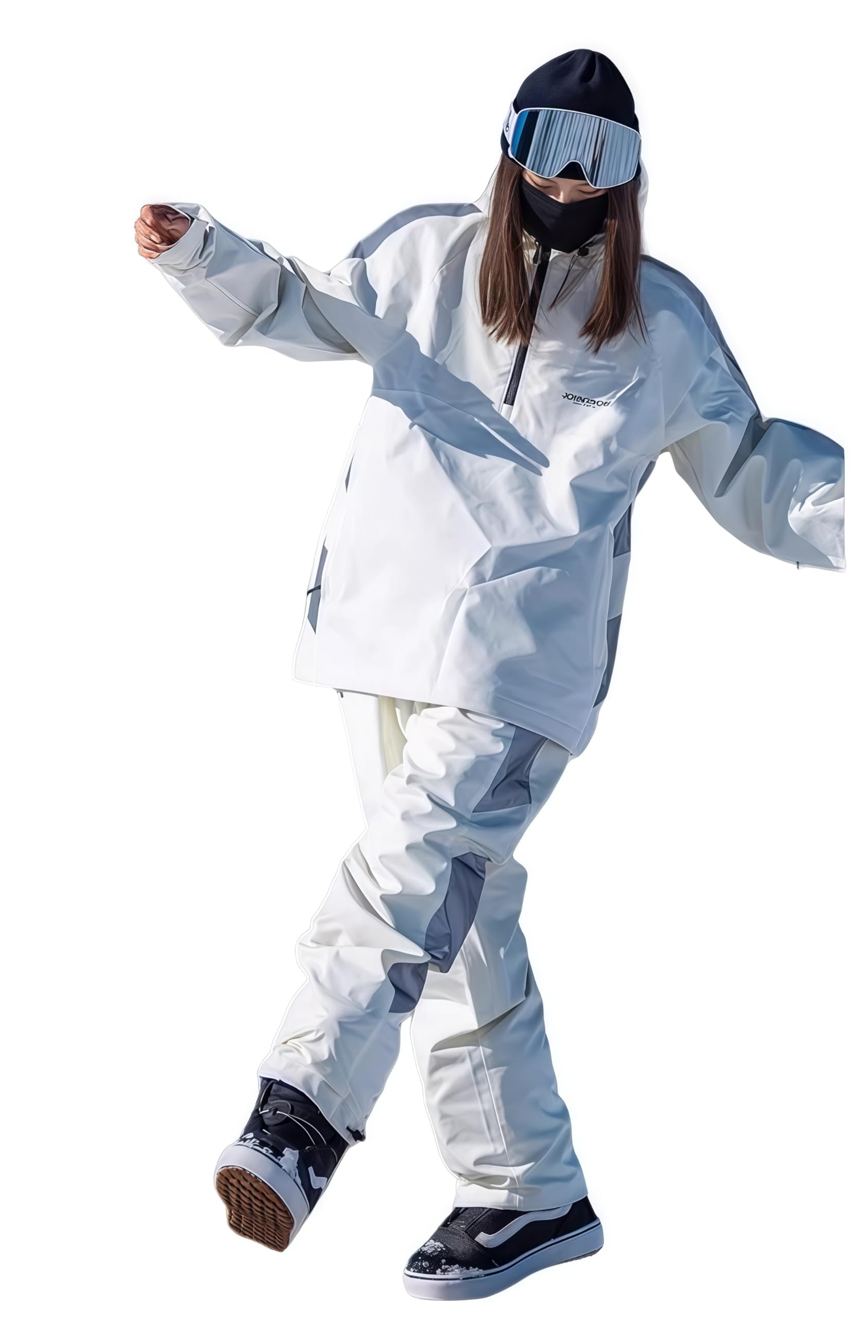 Amazon.co.jp: [COSPLEE] 反射光のあるスキーウェア 上下セット