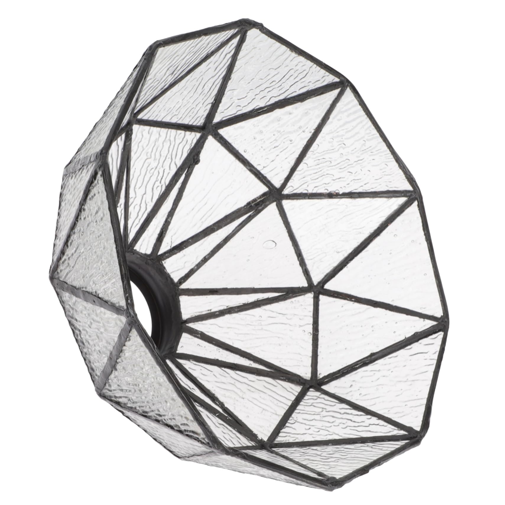 LIFKOME Glass Lampshade Vintage Style Pendant Light Shade Replacement Lampshade for Ceiling Light Home Decor
