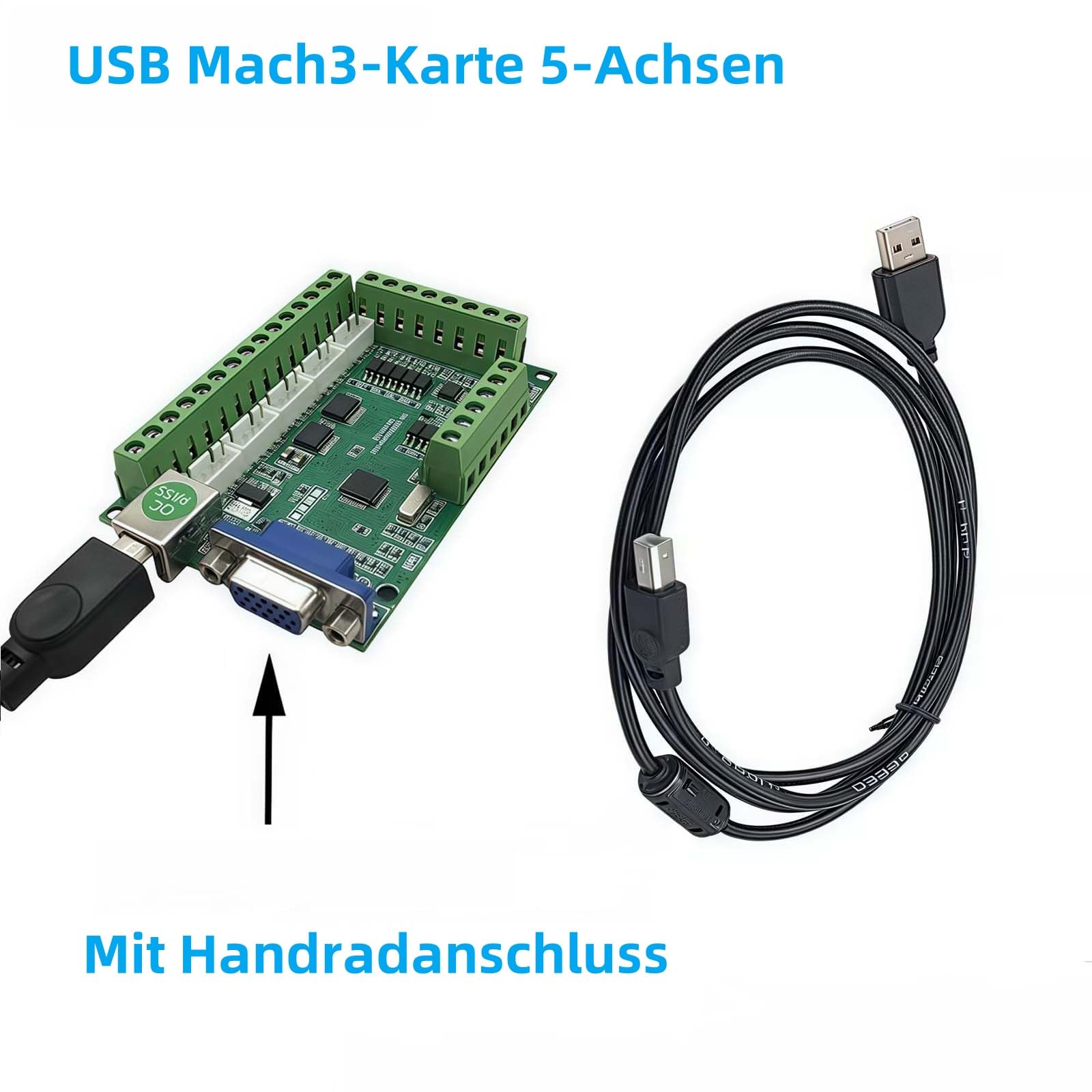 3 Achsen Nema 23 Schrittmotor 1.2Nm 170oz.in 3A & DM556 Stepper Motor Treiber, 350W Power Netzteil Kit Mach3 Steuerkarte CNC Controller Set für Graviermaschine 3D Drucker