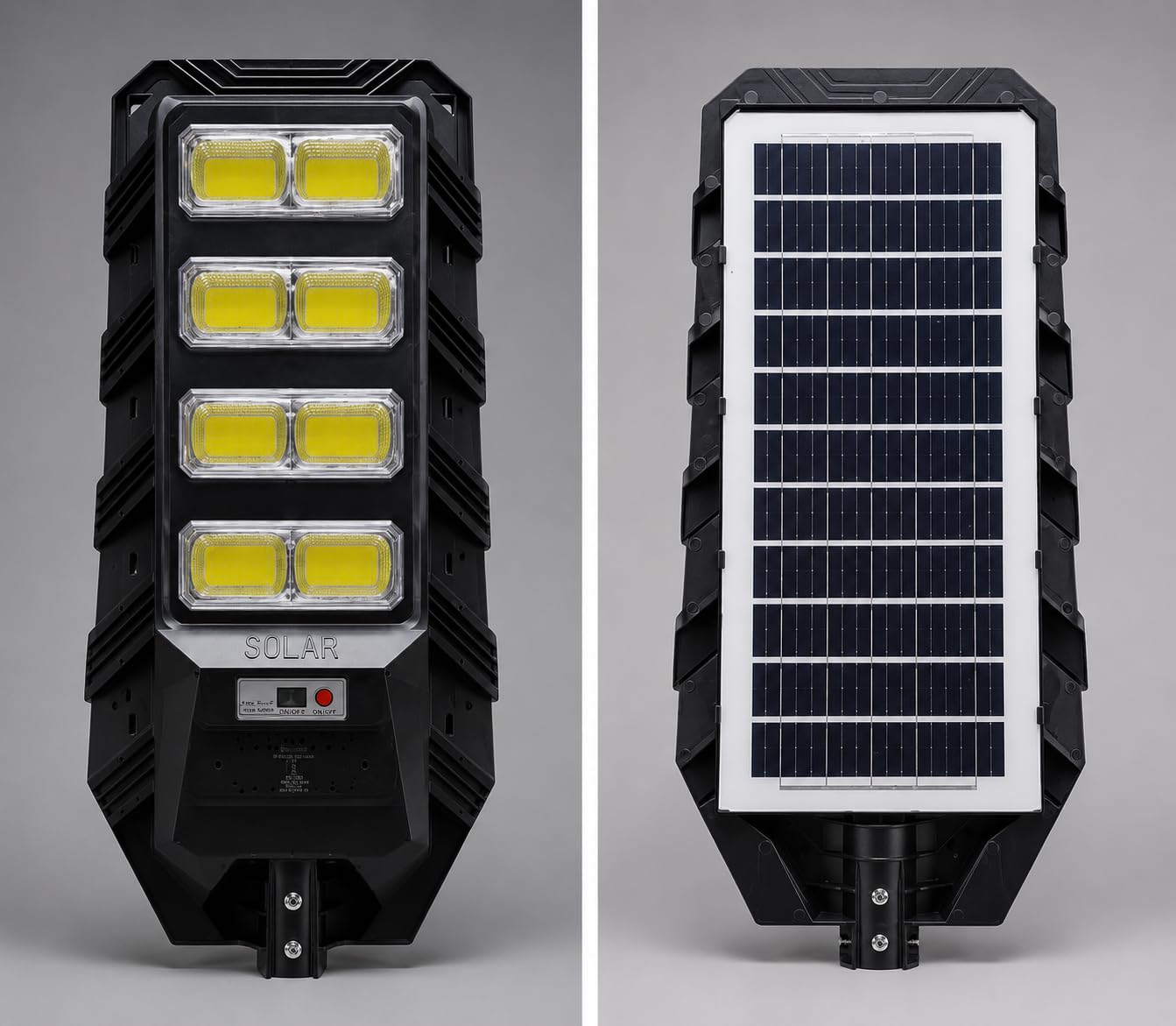 Solar Street Light, IP65, 200W Waterproof with Remote & Motion Sensor. Dusk to Dawn 6500K Cool White LED Flood lamp, Durable ABS Alloy Body for Home, Garden, Yard, gate & Parking.-image-18