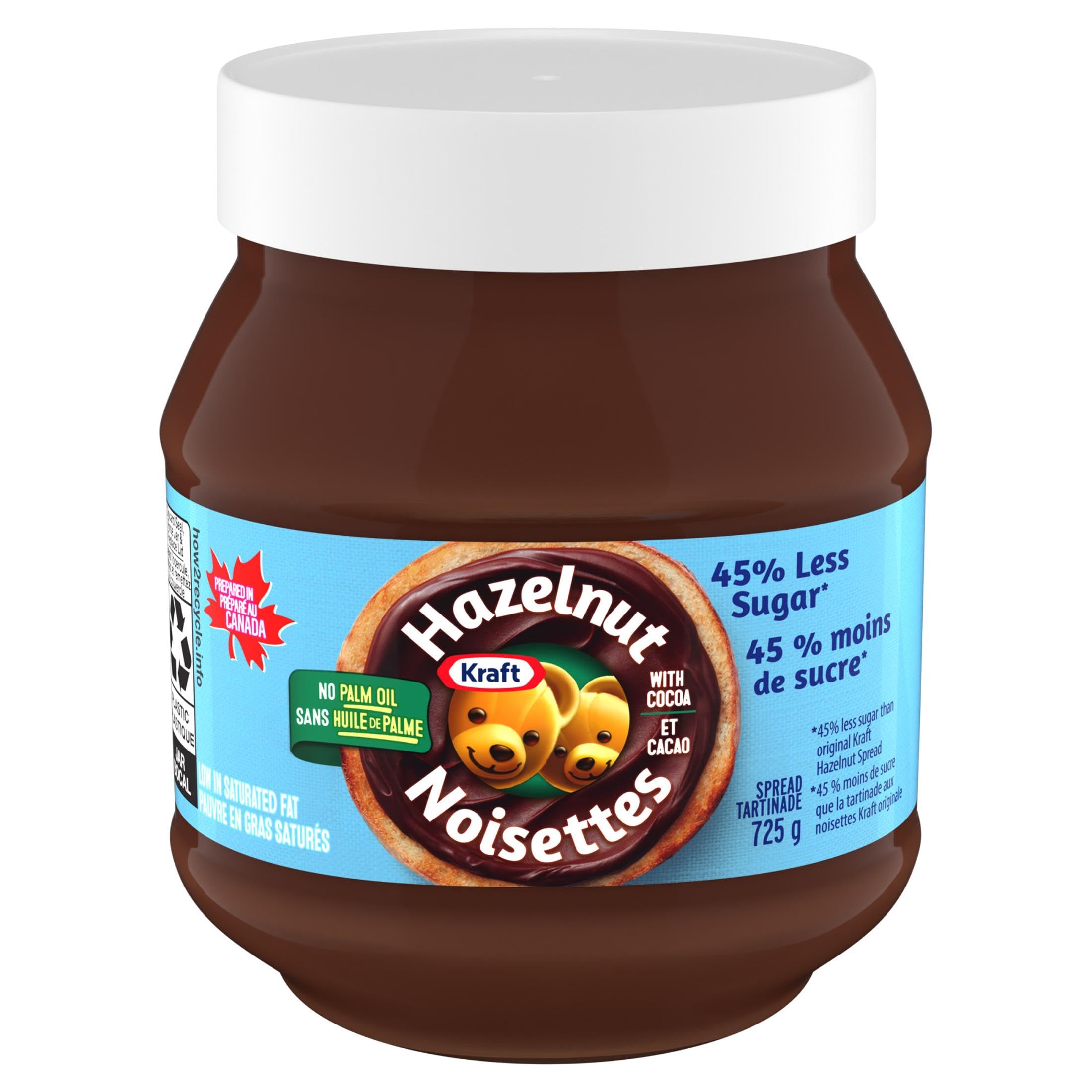 Kraft Hazelnut Spread with Cocoa, Less Sugar