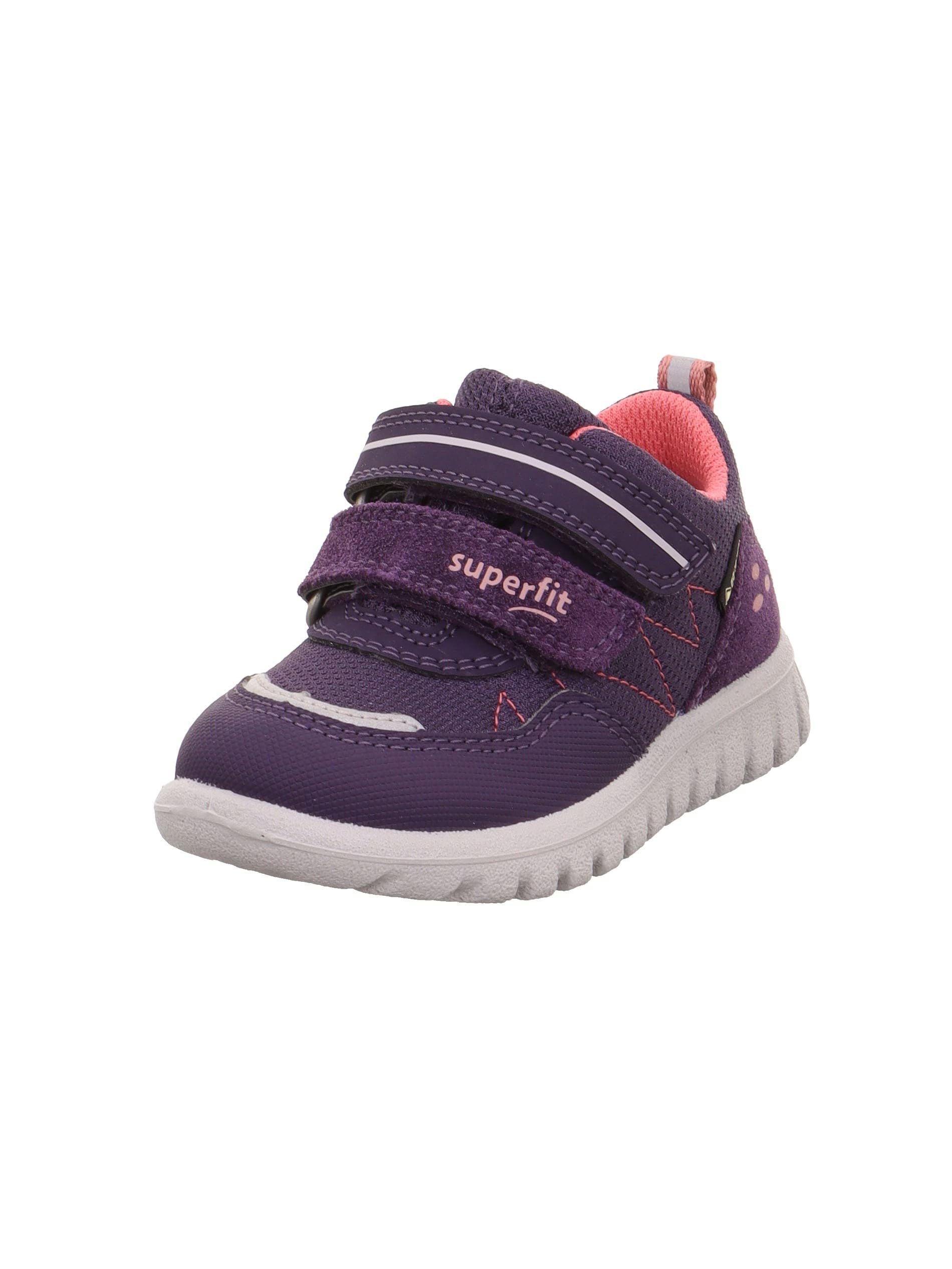 Superfit Mädchen SPORT7 MINI Gore-Tex Sneaker, LILA/ROSA 8500