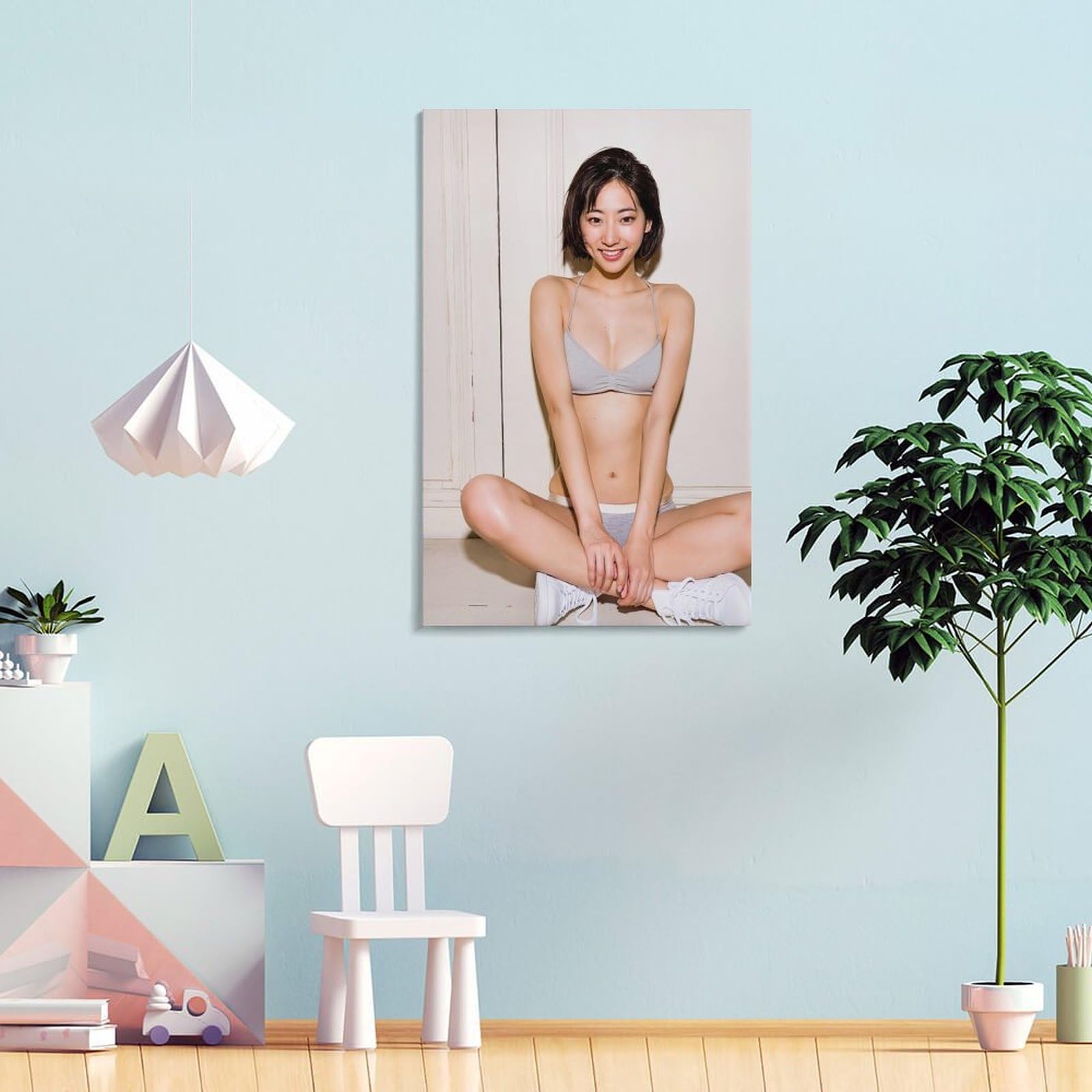 Amazon.co.jp: 武田玲奈HD写真ポスター9 キャンバスアートポスターと