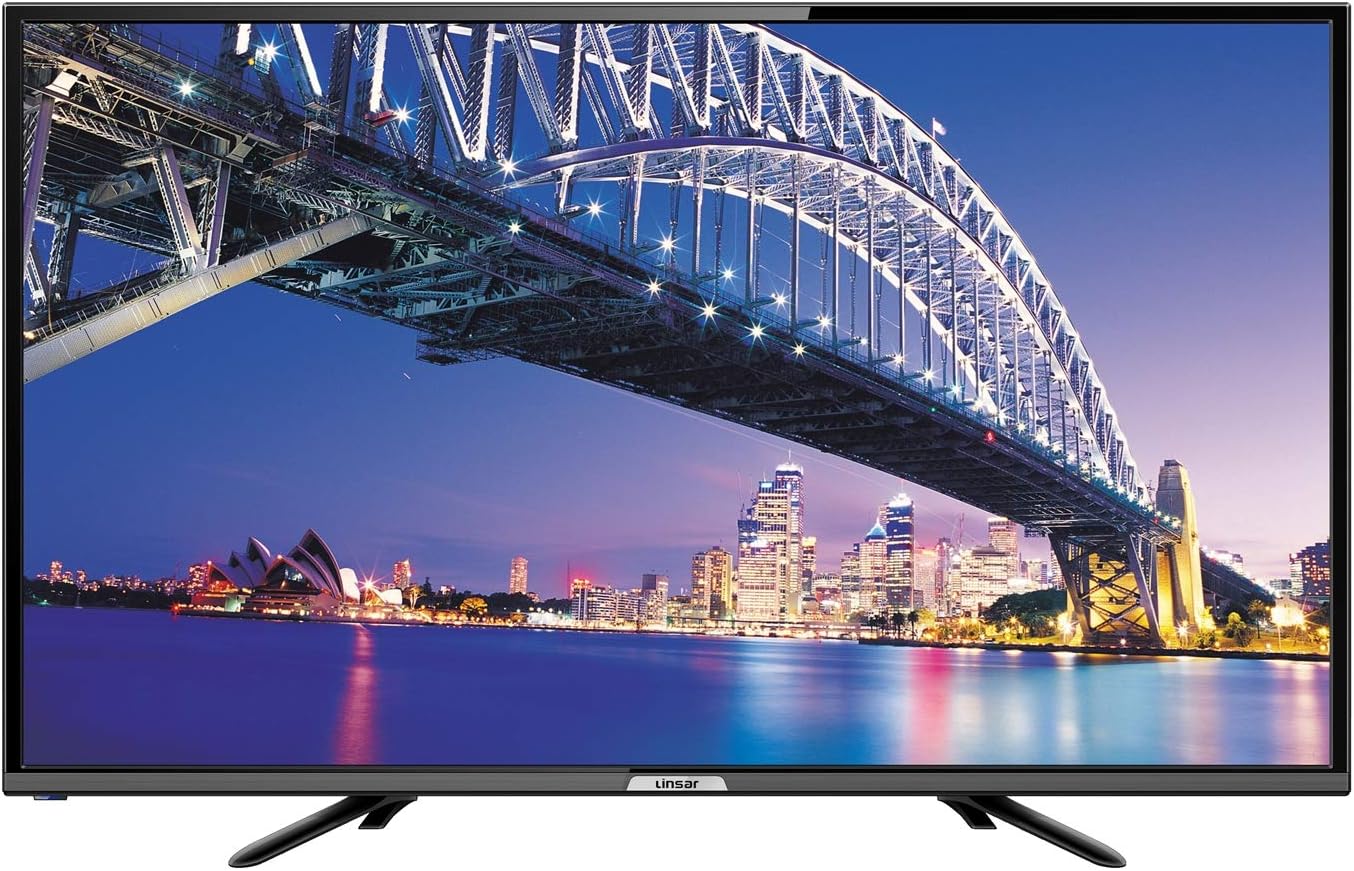Linsar DG0320-H 32-Inch HD Ready 720p TV with Built In Freeview - Black