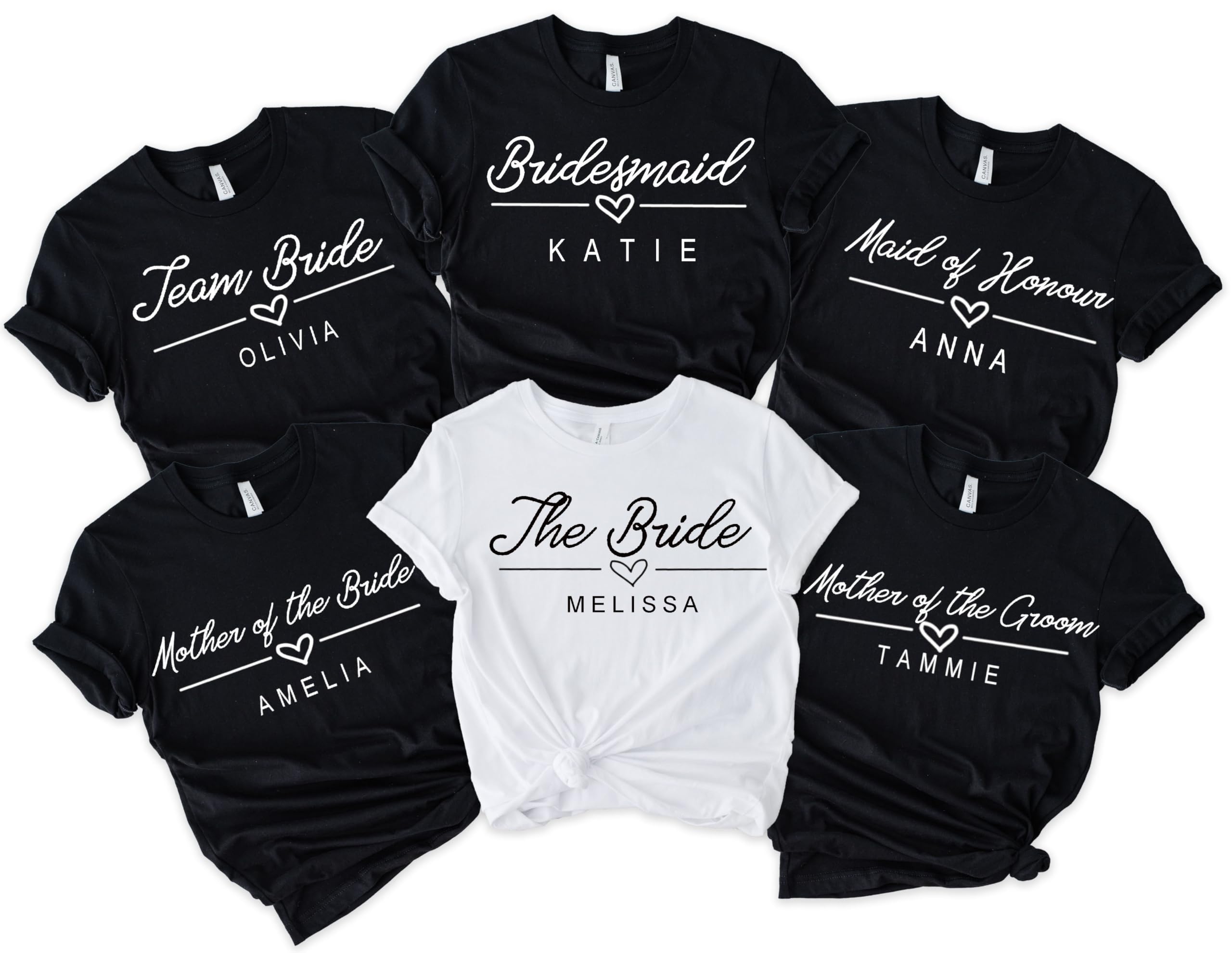 HandmadePersonalised Hen Party T Shirts, Team Bride T Shirt, Hen Party Shirts, Bachelorette Party Shirts, Bachelorette Shirts, Bachelorette Gifts