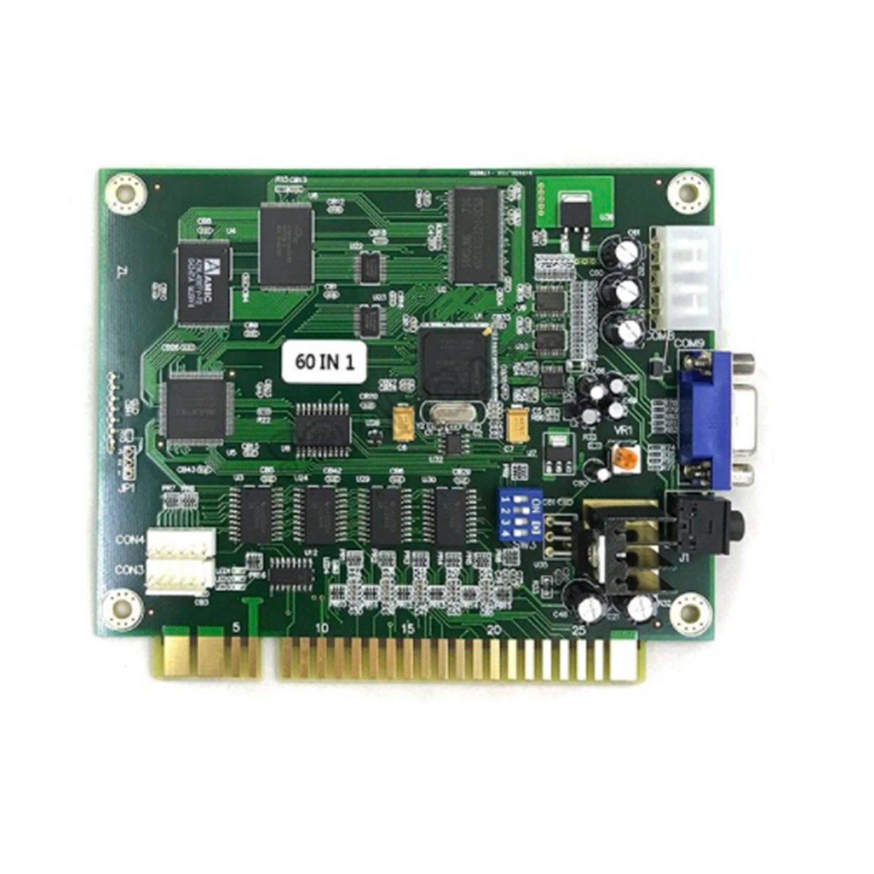 4X 60 w 1 wielobarwna karta do gry zręcznościowa z 28P wyjście VGA pozioma karta do gry zręcznościowa do Jamma Arcade