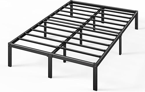 Miniatura 76 de ZINUS - Base metálica Compack de soporte para cama, 7 pulgadas, para colchón y somier, color negro, tamaño individual/matrimonial/Queen Negro