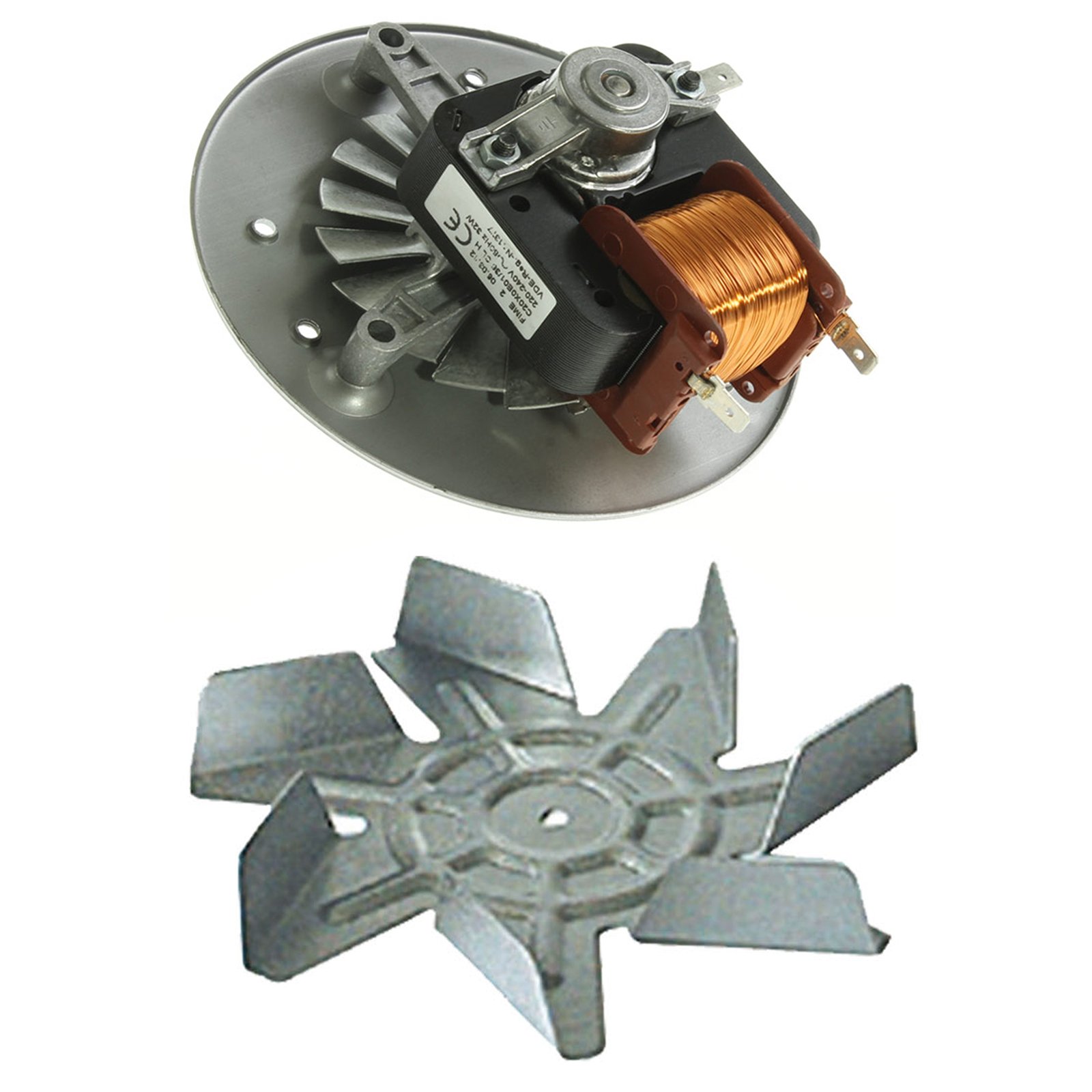 First4spares Ventilateur & Moteur pour Indesit Four À Chaleur Tournante/Cuisinières