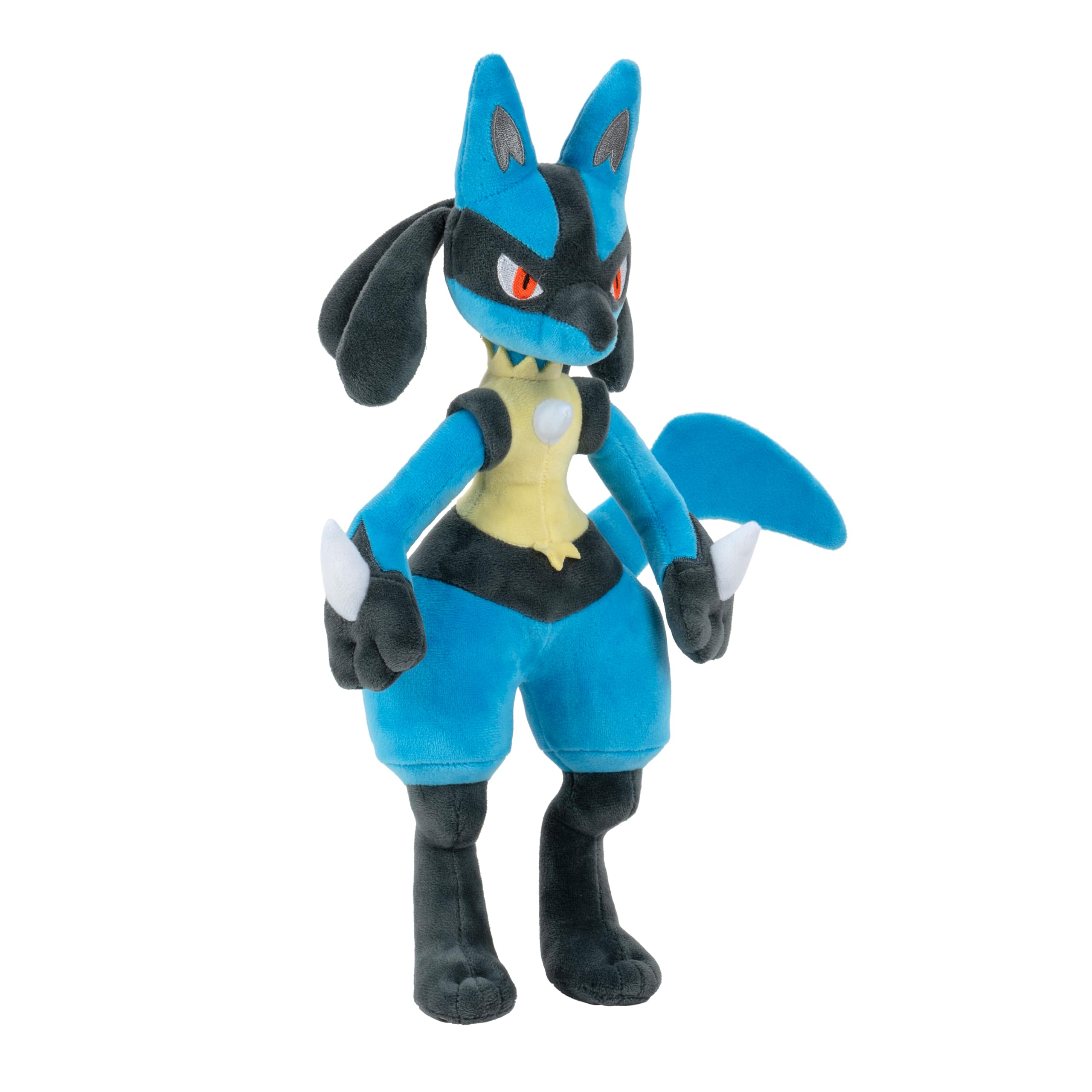 Pokémon PKW4029-30cm Plüsch - Lucario, offizielles Plüsch