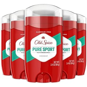 Old Spice Pure Sport Deodorant 2 4 Ounce Pack of 5