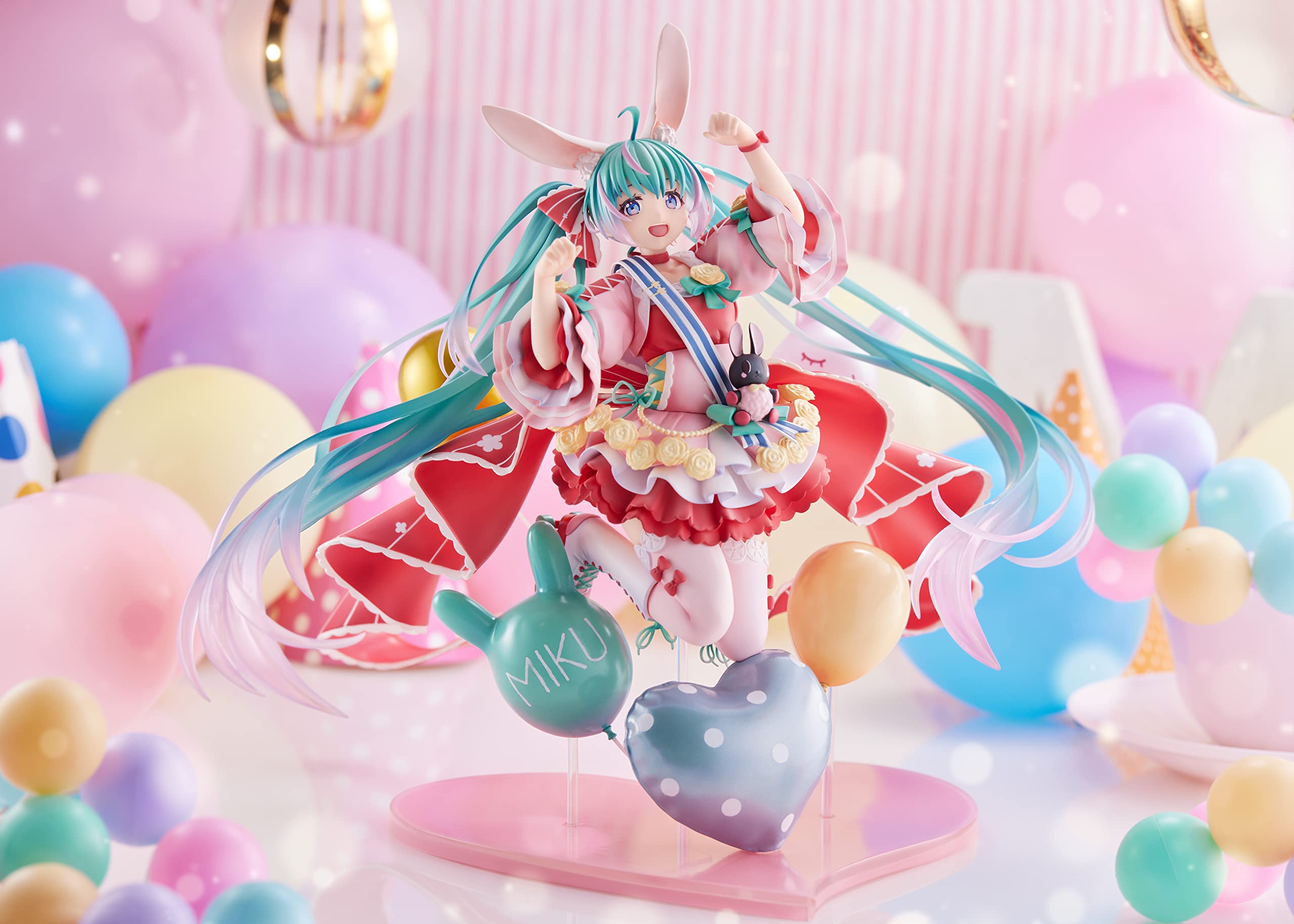Amazon.co.jp: 初音ミク バースデー 2021 プリティラビット 1/7 PVC 
