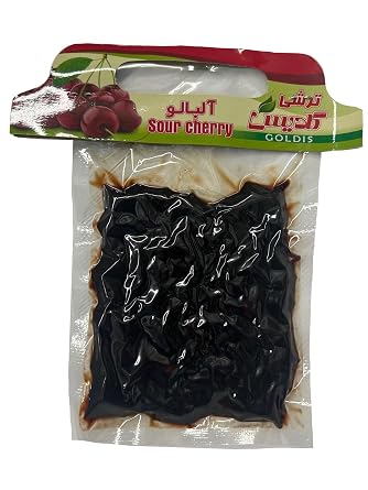 Sour Cherry Lavashak Tangy, Tart & Mouthwatering Dried Fruit Roll (Torsh) Pack of 2 Contains Pits