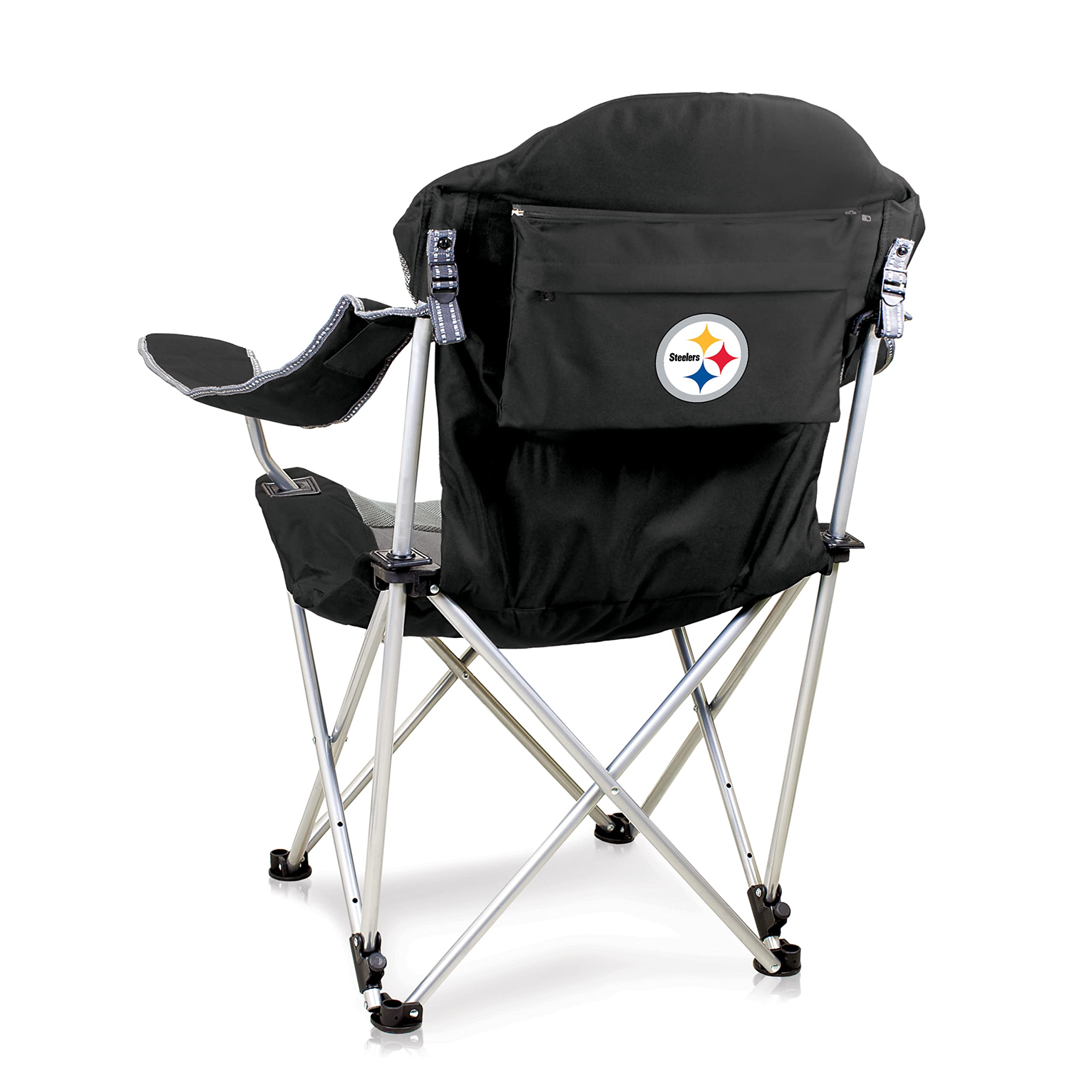 Picnic TIME NFL Unisex-Adult NFL Reclining Camp Chair, Beach Chair for Adults, Sports Chair with Carry Bag