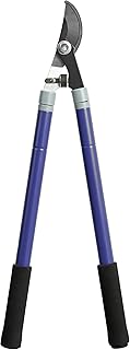 Amazon Basics Garden Tool Collection - Extendable Telescopic Looper Tree Trimmer, Branch Cutter with Carbon Steel Non-Stic...