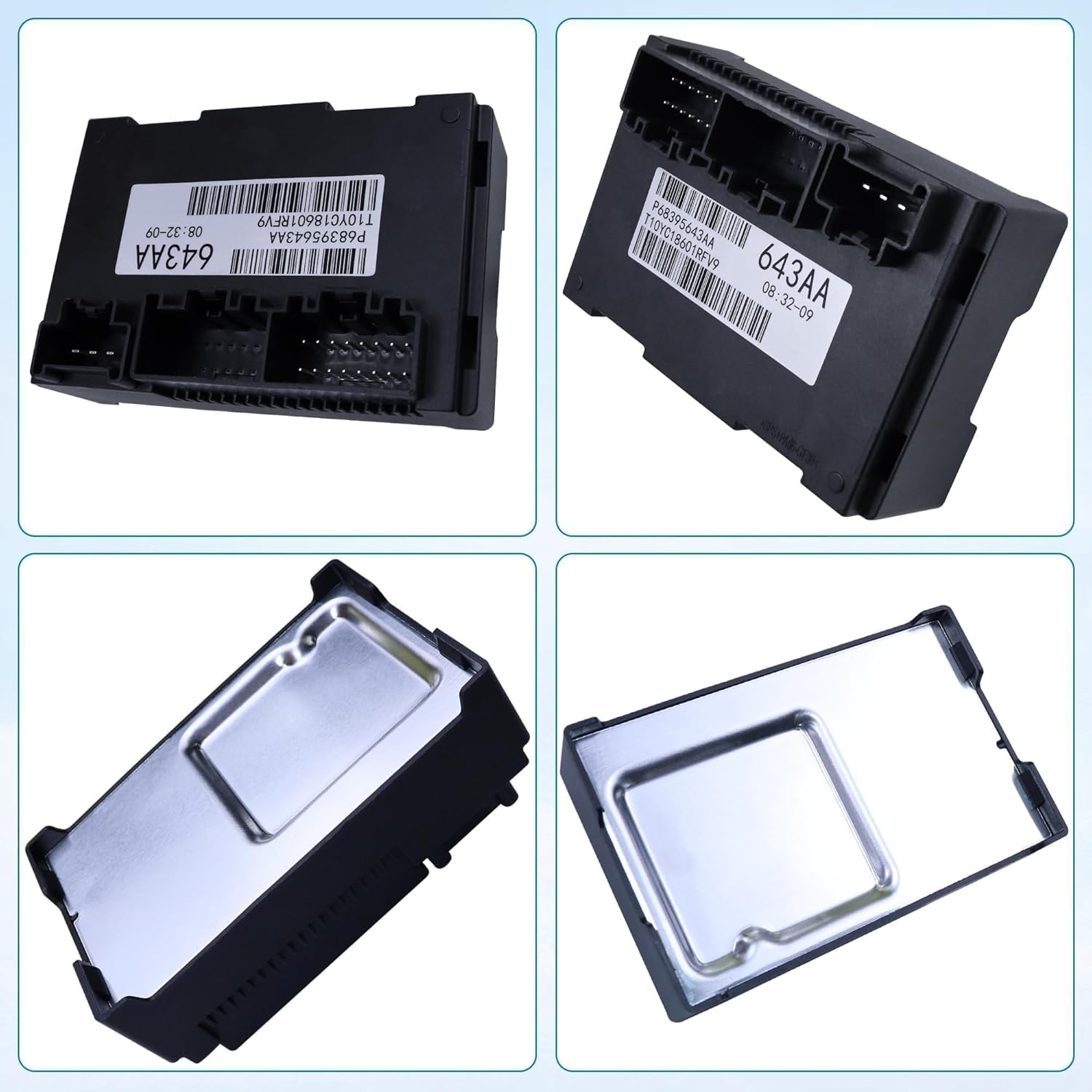 68395643AA Transfer Case Control Module Fit for Jeep Grand Cherokee Dodge Durango 3.6L V6 / 5.7L V8 2011-2013 Replace 56029423AK RL029423AJ 56029423AJ RL029423AI 56029423AI