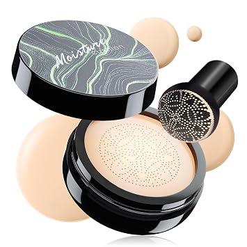 CC Cream Foundation for Older Women Moisturizing Concealer Ivory | Tattoo Cover Up BB Cream Waterproof, Cushion Foundation Long-Lasting, Concealer, Full Coverage for Even Skin Tone
