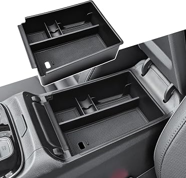 Center Console Organizer Tray Compatible with 2025 2026 Hyundai Tucson SEL/SE/XRT/SEL Convenience Accessories Custom Fit 2025-2026 Tucson Armrest Storage Box NOT for Hybrid/Plug-in Hybrid/Limited