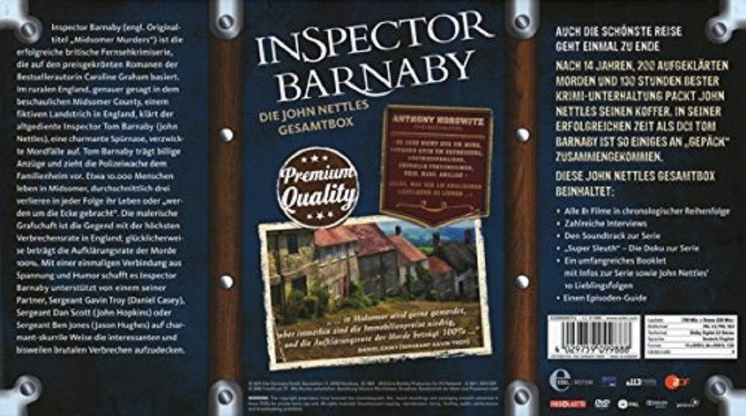 Inspector Barnaby - Die John Nettles Gesamtbox [47 DVDs + 1 CD]