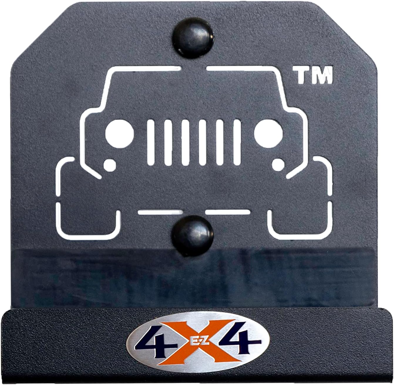 EZTRUNK EZ4X4 Garage Wall Wrangler Door Storage Hangers, Heavy Duty Metal Storage Holder Bracket Compatible with TJ JK JKU JL JLU JT - 4 Pack Designed in USA