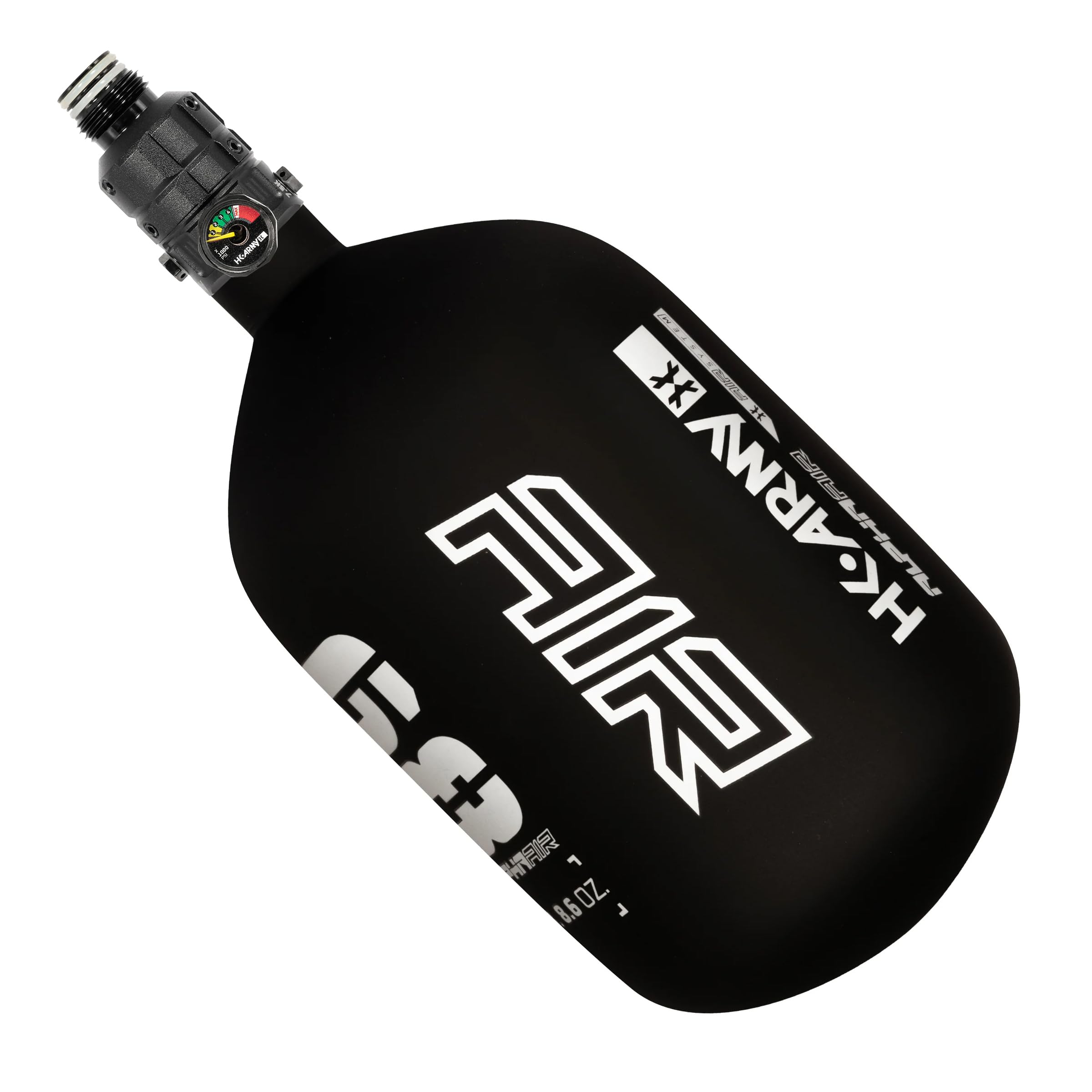 HK Army HPA Paintball Tank - Lightweight Pro Alpha Air Carbon Fiber Compressed Air Tank PRO Reg 4500psi