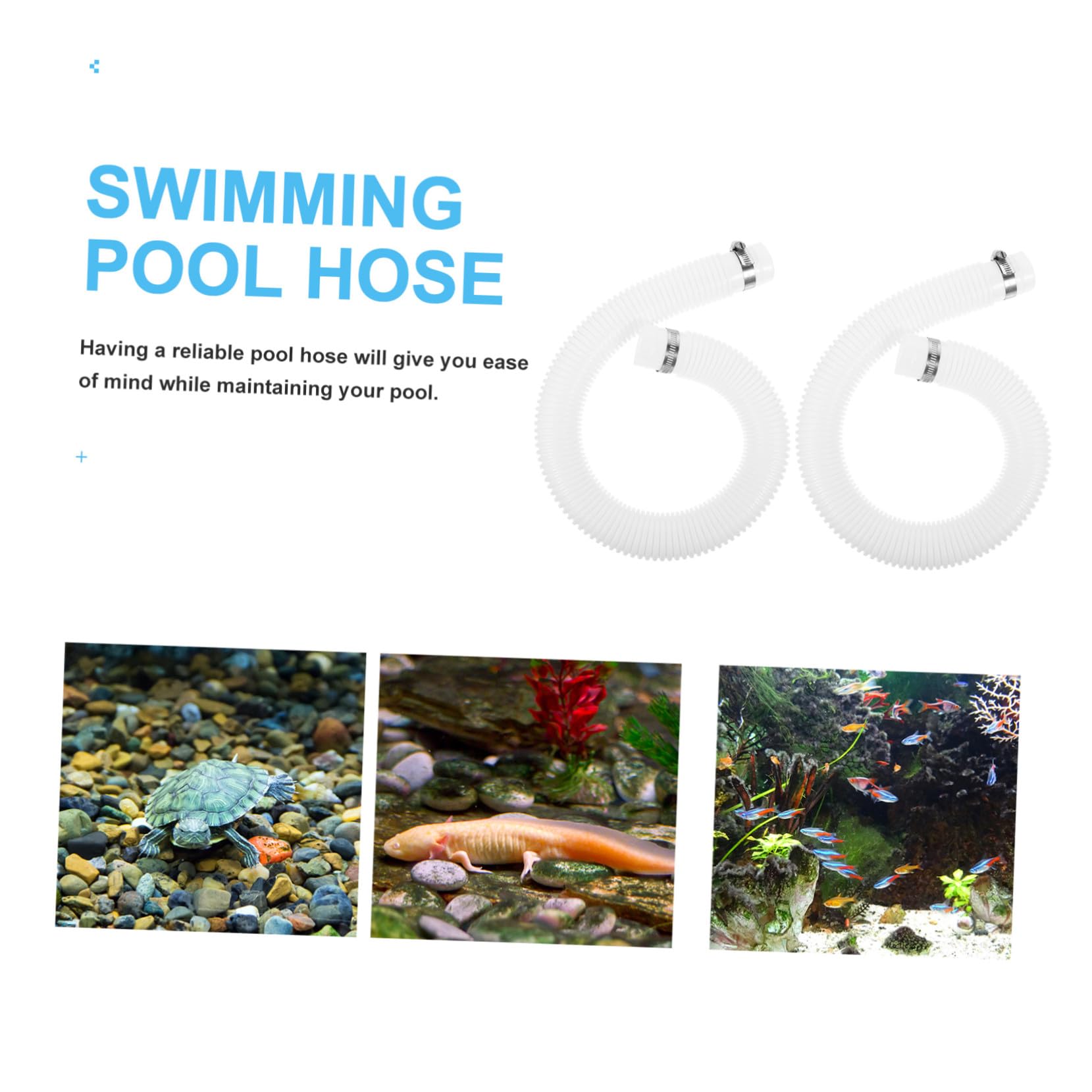 Poolfilterschlauch Ersatz für Schwimmbadpumpe, Flexibler Anschlussschlauch