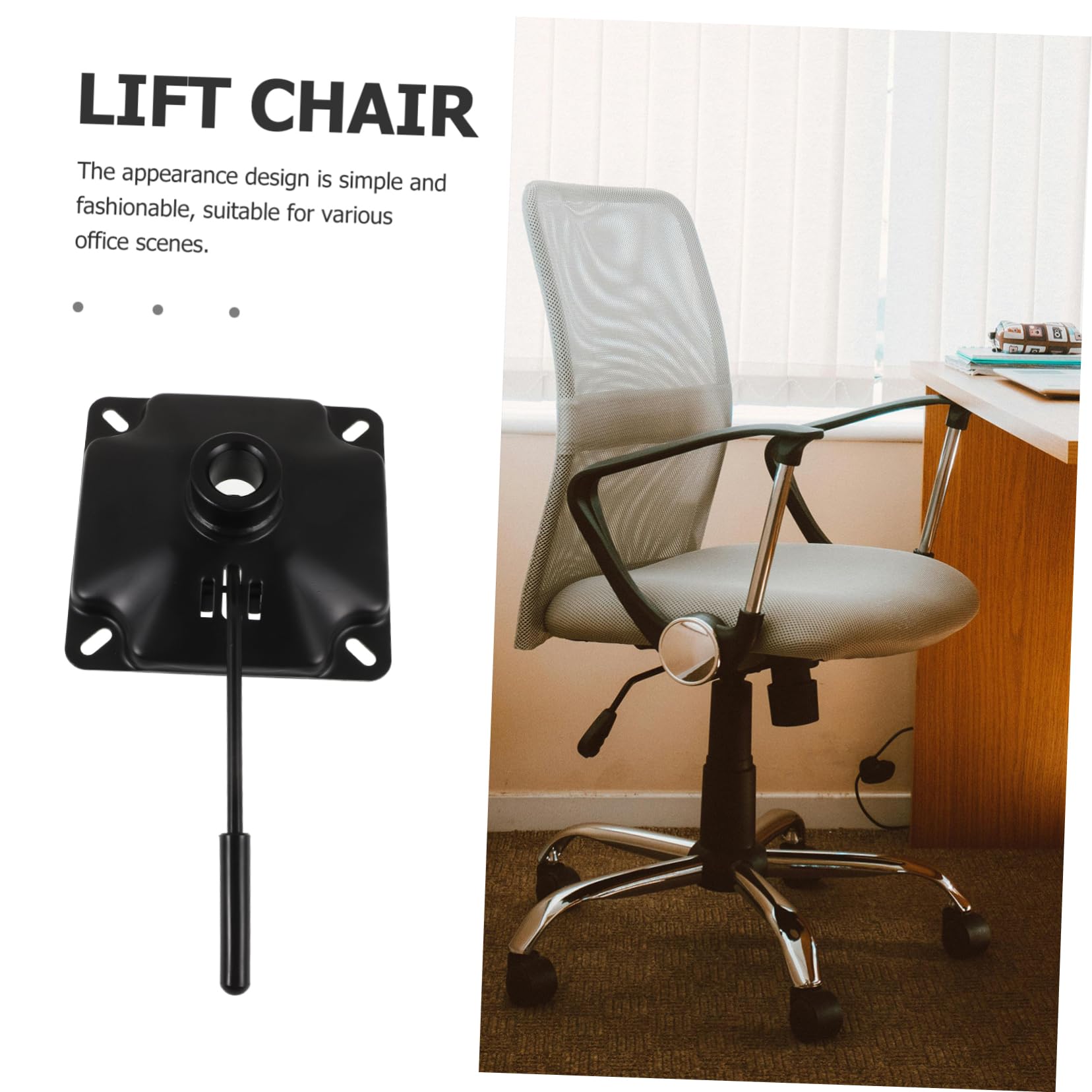 Holibanna Base Elevadora para Silla Ergonómica De Oficina Repuesto para Base De Silla Repuestos para De Alta Resistencia os para os De o para