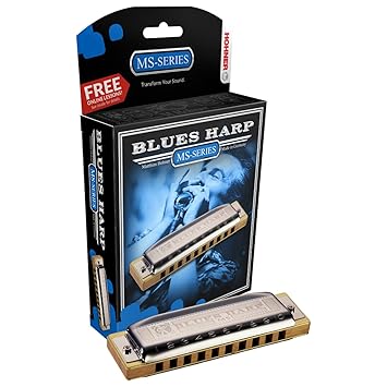 Hohner Blues Harp Harmonica, Key of G