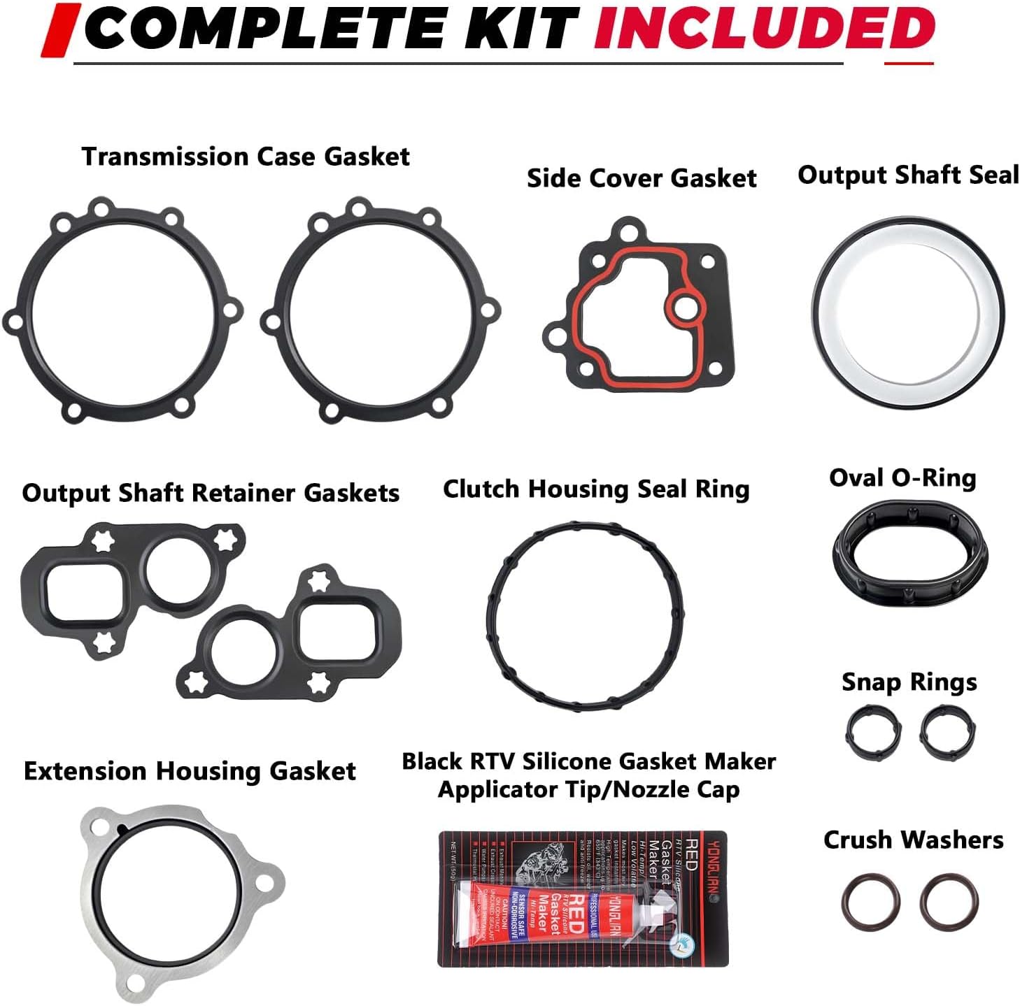 TCS46221-1 Timing Cover Gasket Set Fit for Chevy GMC Cadillac Vehicle