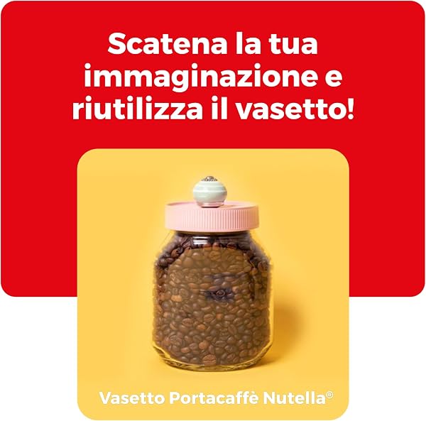 Nutella - Crema Spalmabile alle Nocciole e Cacao, Senza Glutine, Conservanti e Grassi Idrogenati, Ideale a Colazione, Vasetto da 600 gr - 5