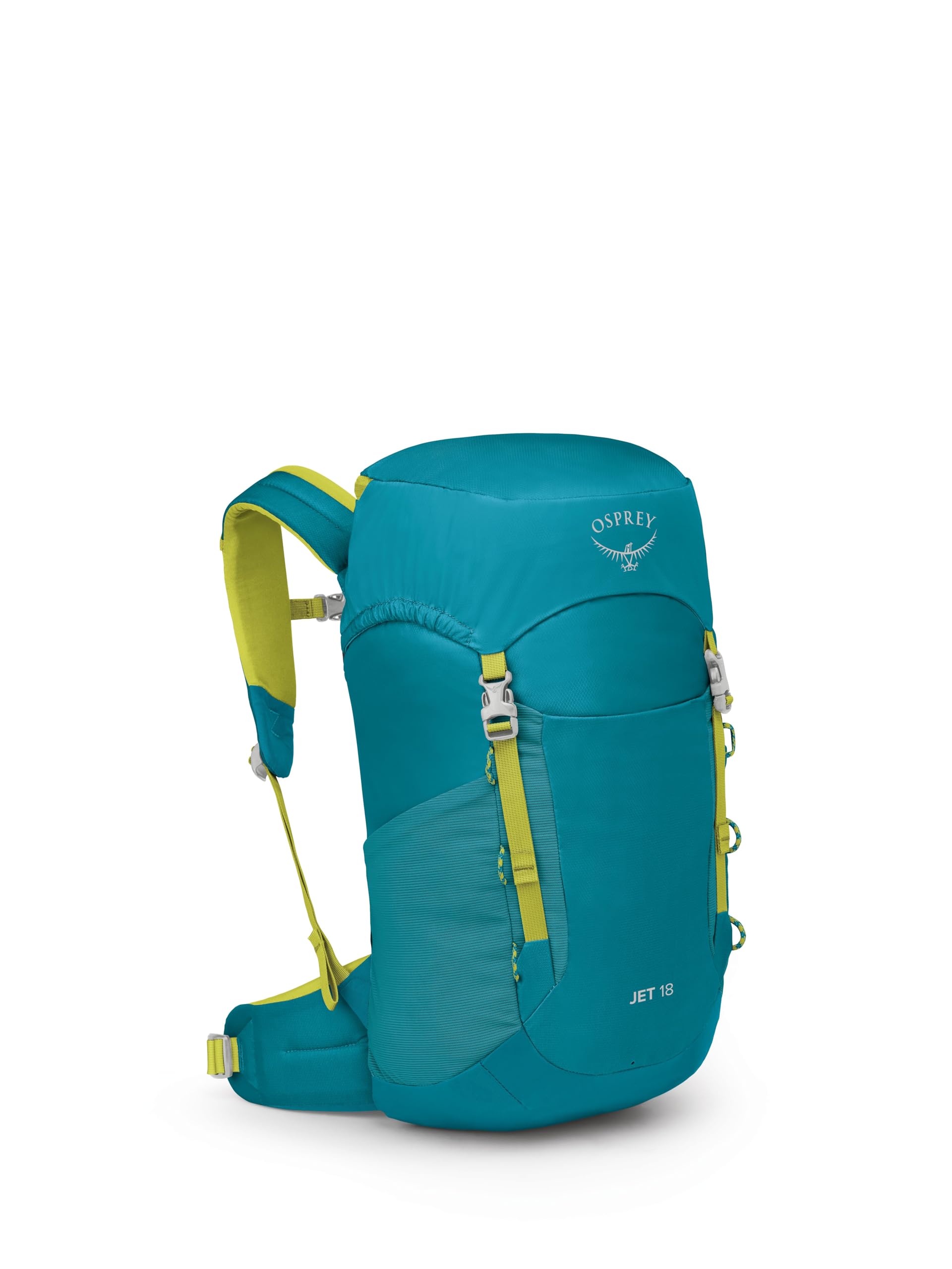 Osprey Jet 18L Kid's Hiking Backpack, Blue Spikemoss