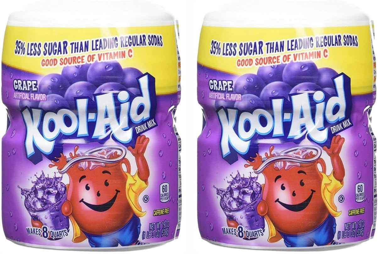 Kool-Aid Grape Drink Mix 538g (PACK OF 2)