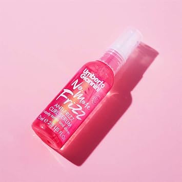 Umberto Giannini No More Frizz Curl Serum for Taming Frizzy, Dry, Damaged and Coloured Hair - 75ml Vegan Cruelty Free Styling Hair Serum For Curly, Wavy, Coily Hair Textures
