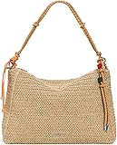 Desigual shoulder bag cross body bag Half Logo Raffia Leiria Bag Natural beige - 1