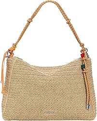 Desigual shoulder bag cross body bag Half Logo Raffia Lei…