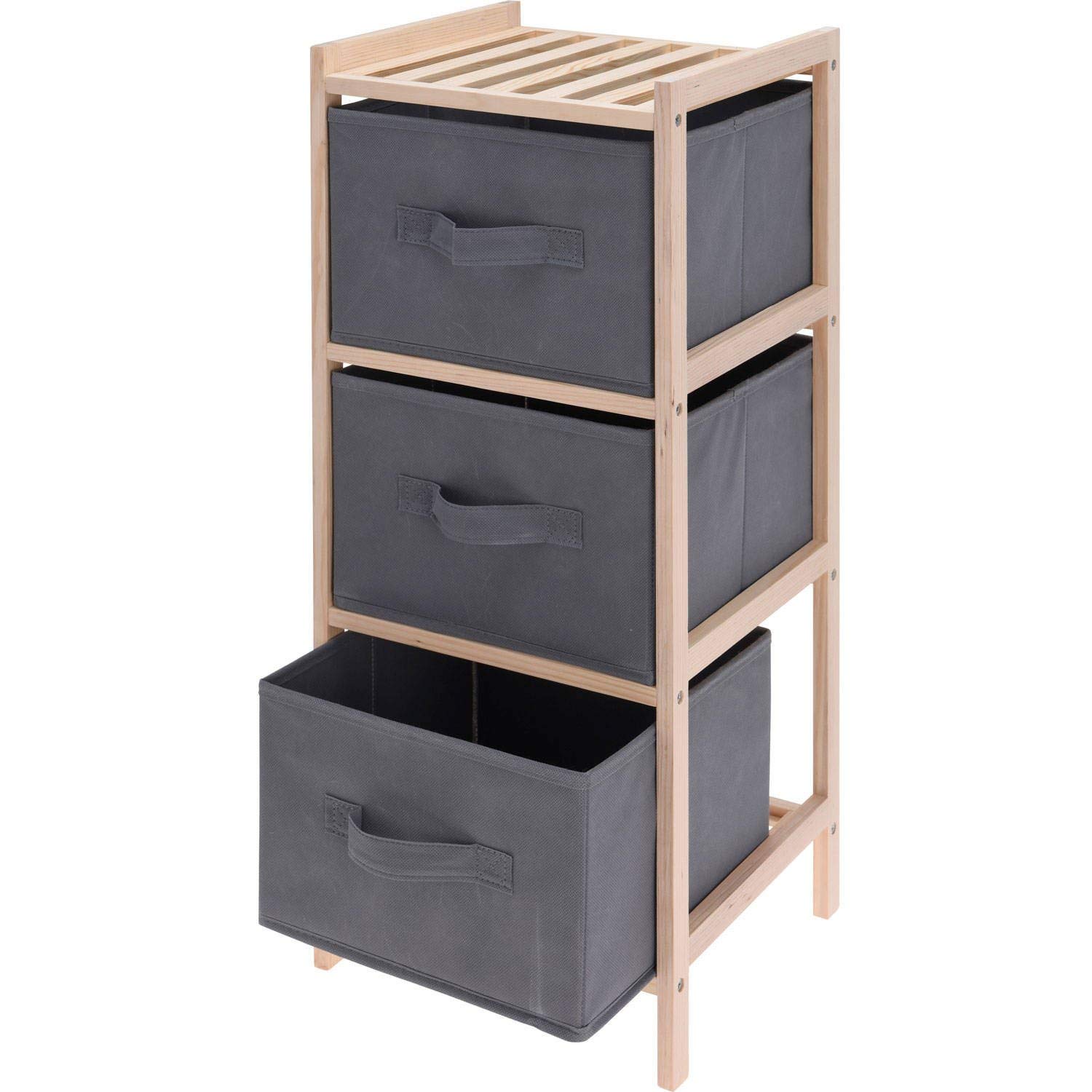 ARMARIO DE 3 COMPARTIMENTOS PARA ALMACENAR 27,​5x25,​4x65cm, 784630050. STORAGE SOLUTIONS