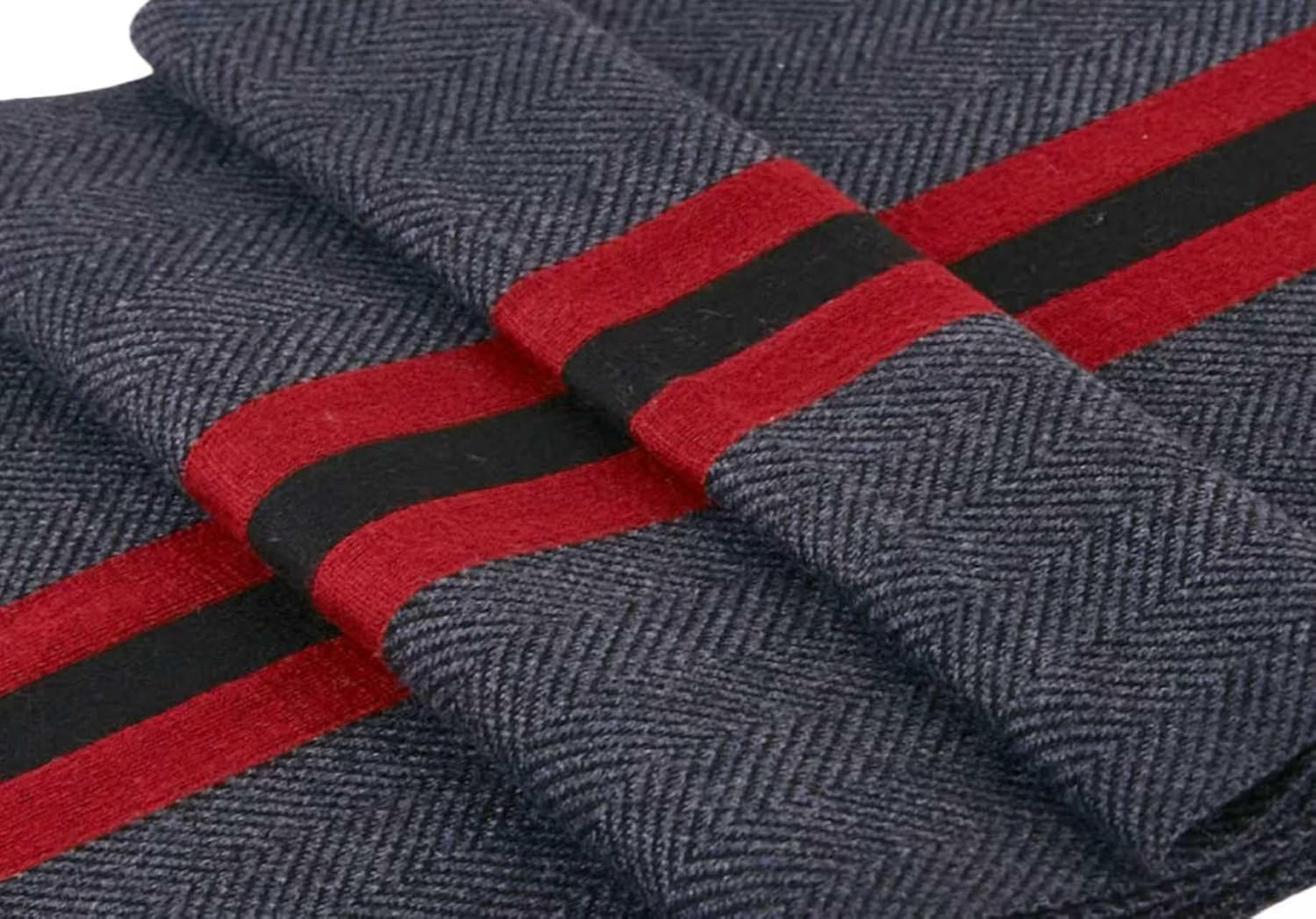 Mens Winter Scarf Fashion Formal Soft Scarves Classic Plaid Solid Colors Cashmere Scarf for Men - Image 7