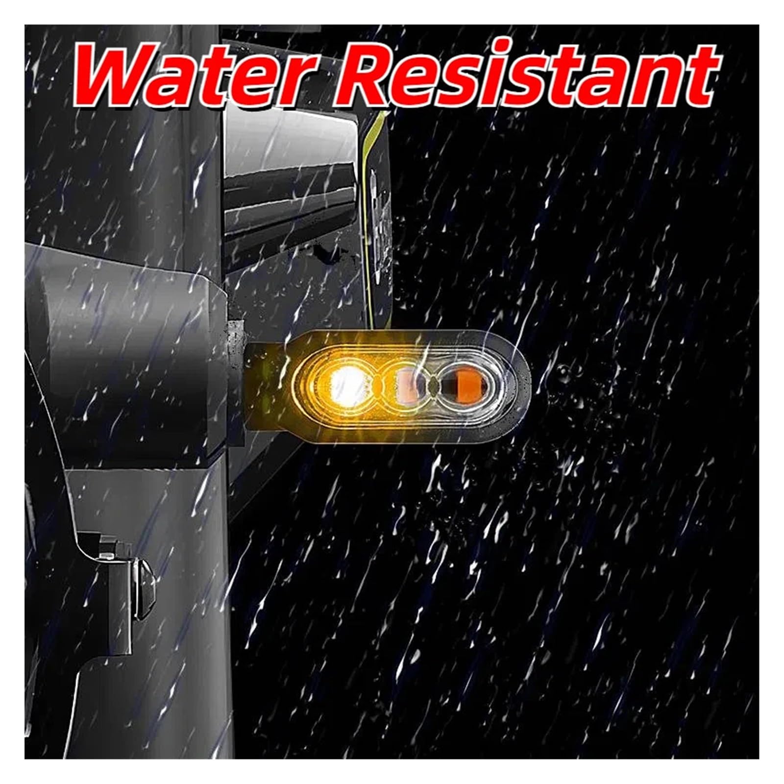 Indicatori di direzione a LED per moto 12V 10mm Indicatoris Motos