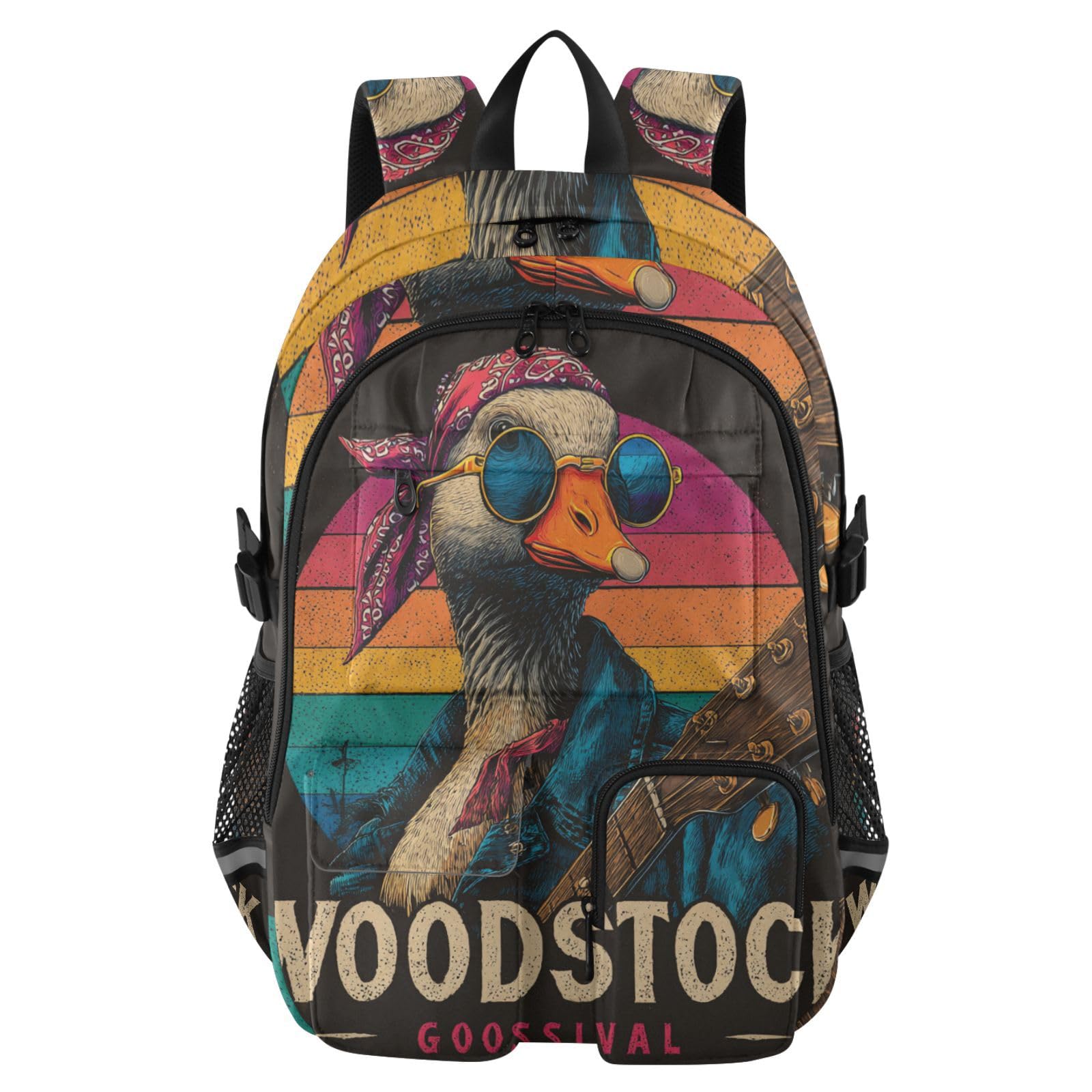 Grand sac à dos de voyage à bascule pour homme et femme - 44,5 cm - Sac à dos pour le travail et les affaires