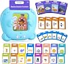 AHJ 510 Words Talking Flashcards German 255 Sheets Interactive Language Game for Children from 2-6 Years